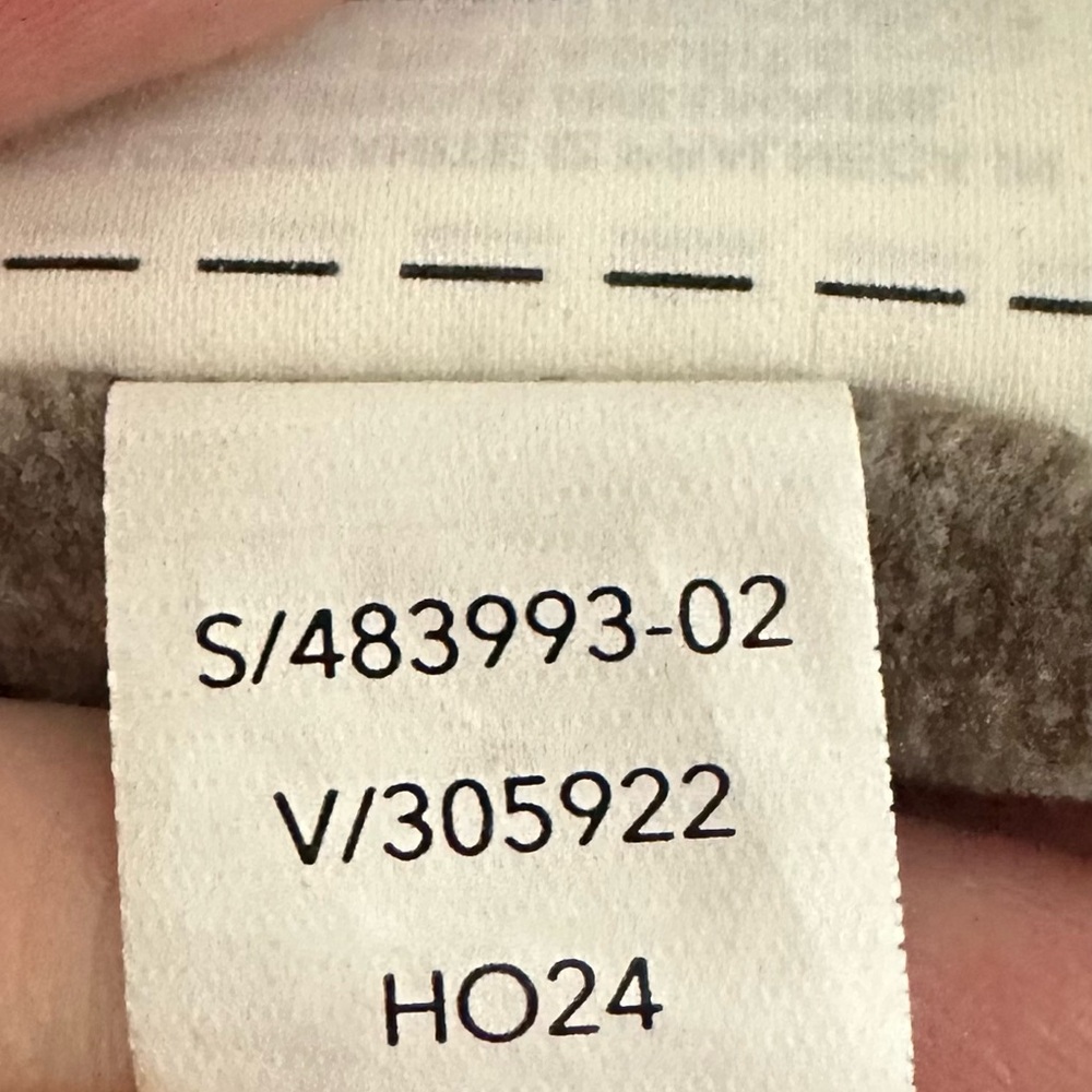 Athleta Long Sleeve Insulated Top Heather Tan Brown Thumb Loops Holes Women S - Picture 7 of 9